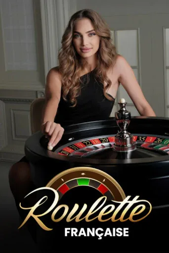 Live roulette tile with a croupier beside a spinning wheel