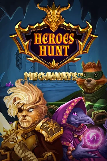 Fantasy pokie tile with armoured animal heroes