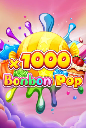 Sweets pokie tile with candy drops and a bright multiplier badge